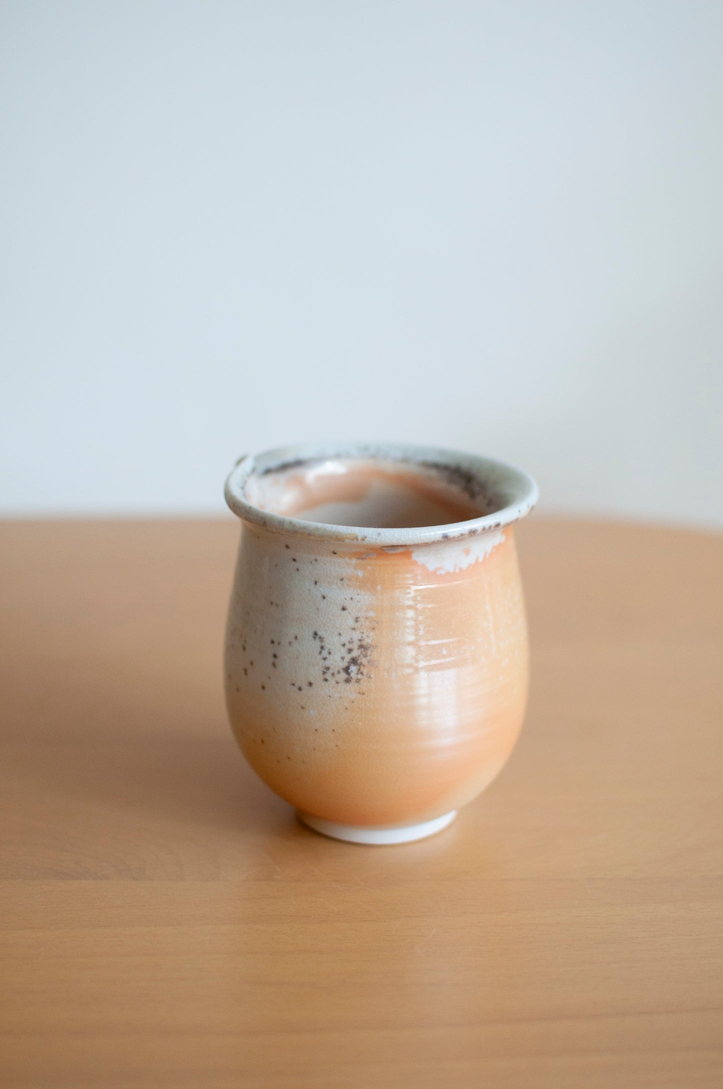 Woodfired porcelain chahai