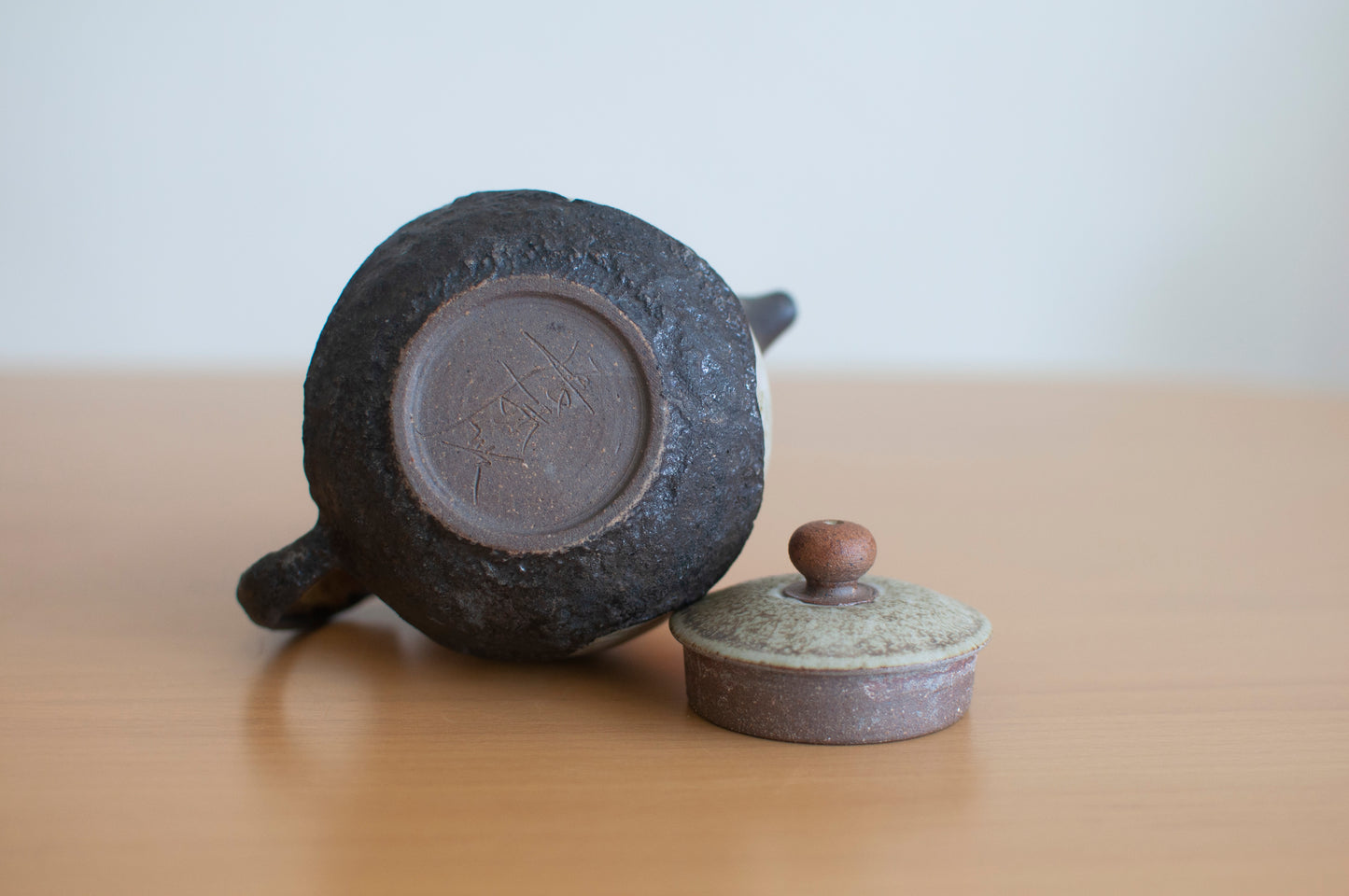 Desert Mountains Glazed Ceramic Teapot
