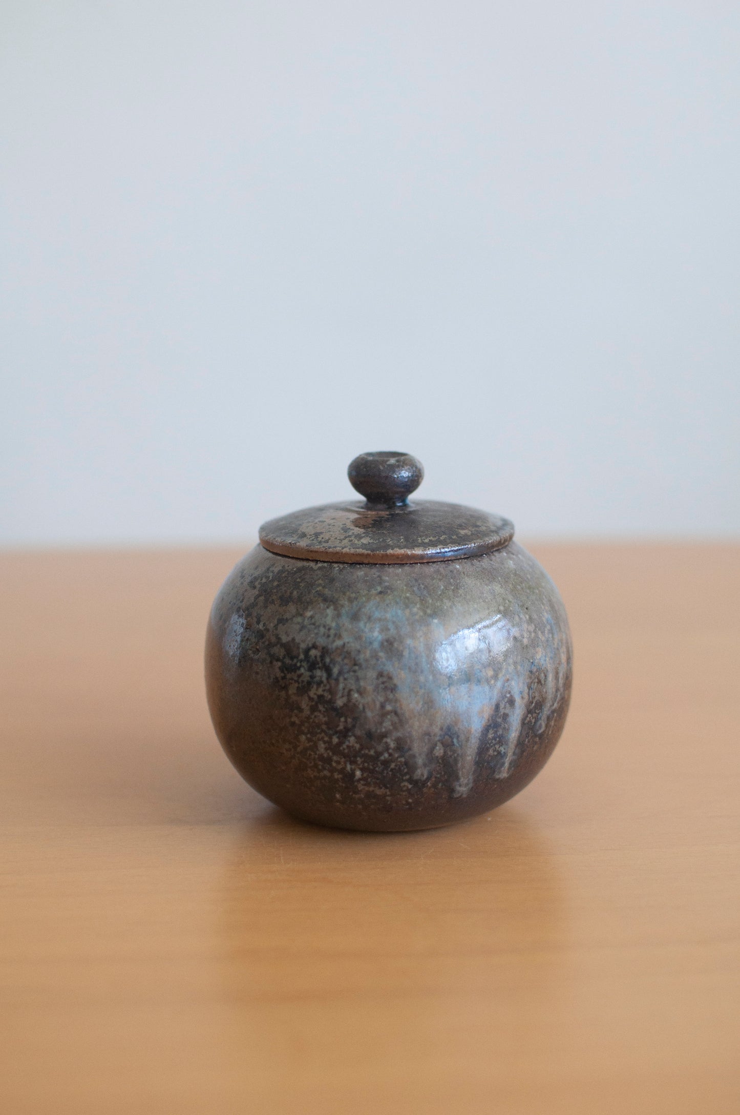 Cosmos Woodfired Tea Caddy