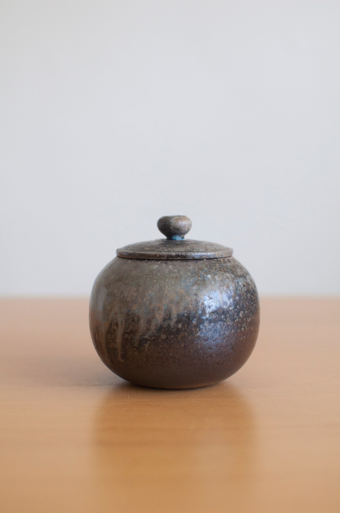 Cosmos Woodfired Tea Caddy
