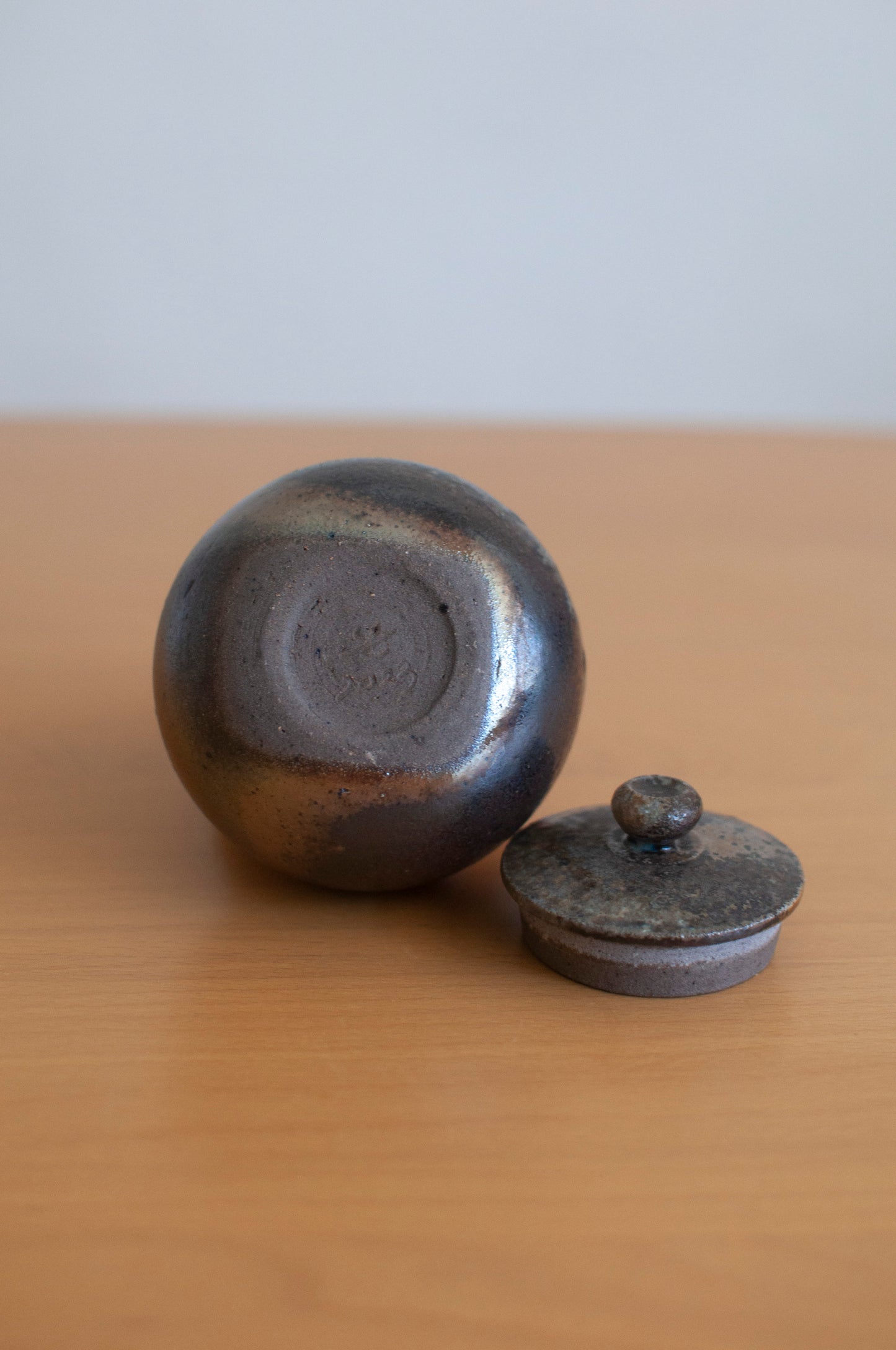 Cosmos Woodfired Tea Caddy