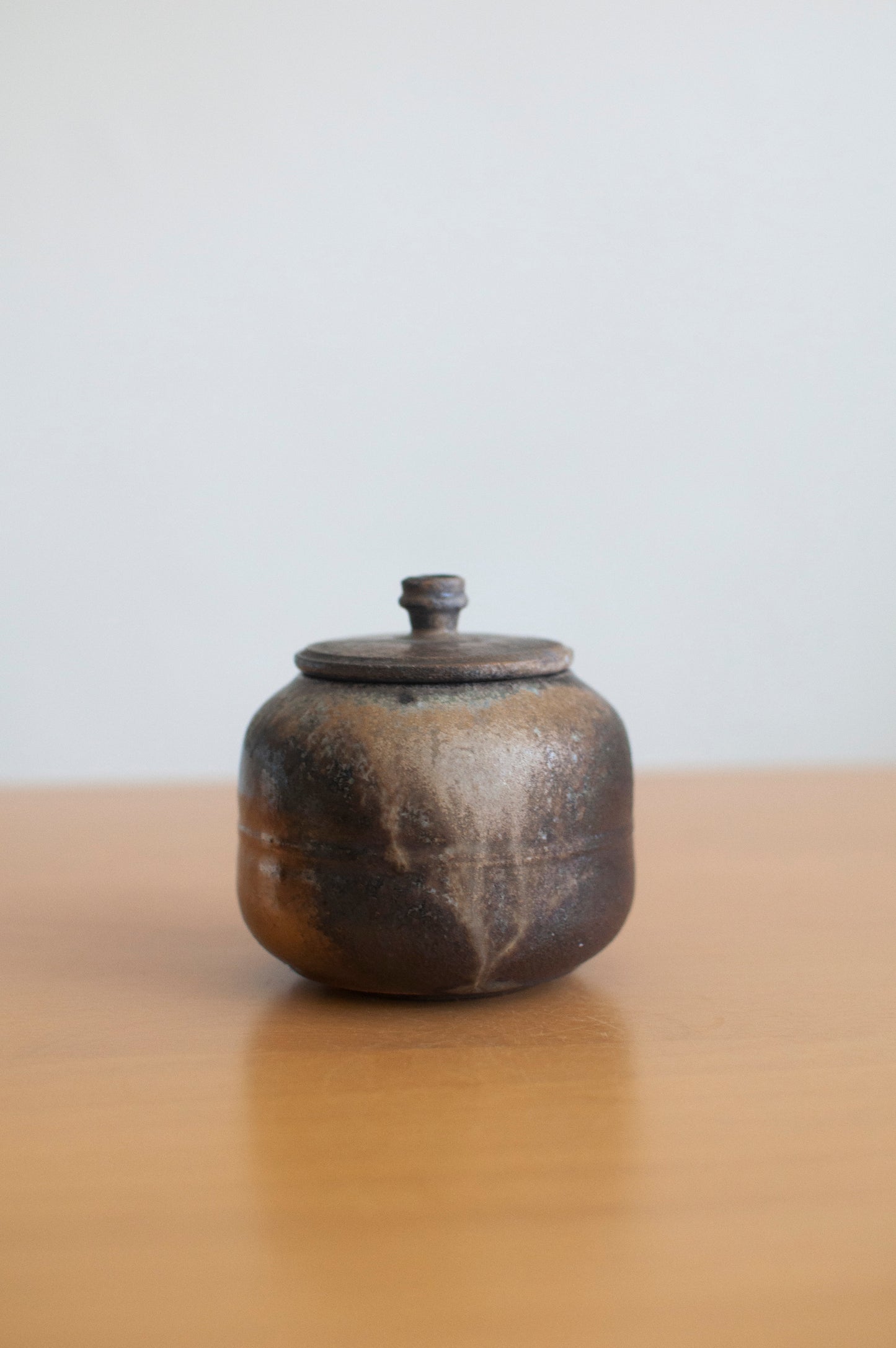 Wood-fired Tea caddy
