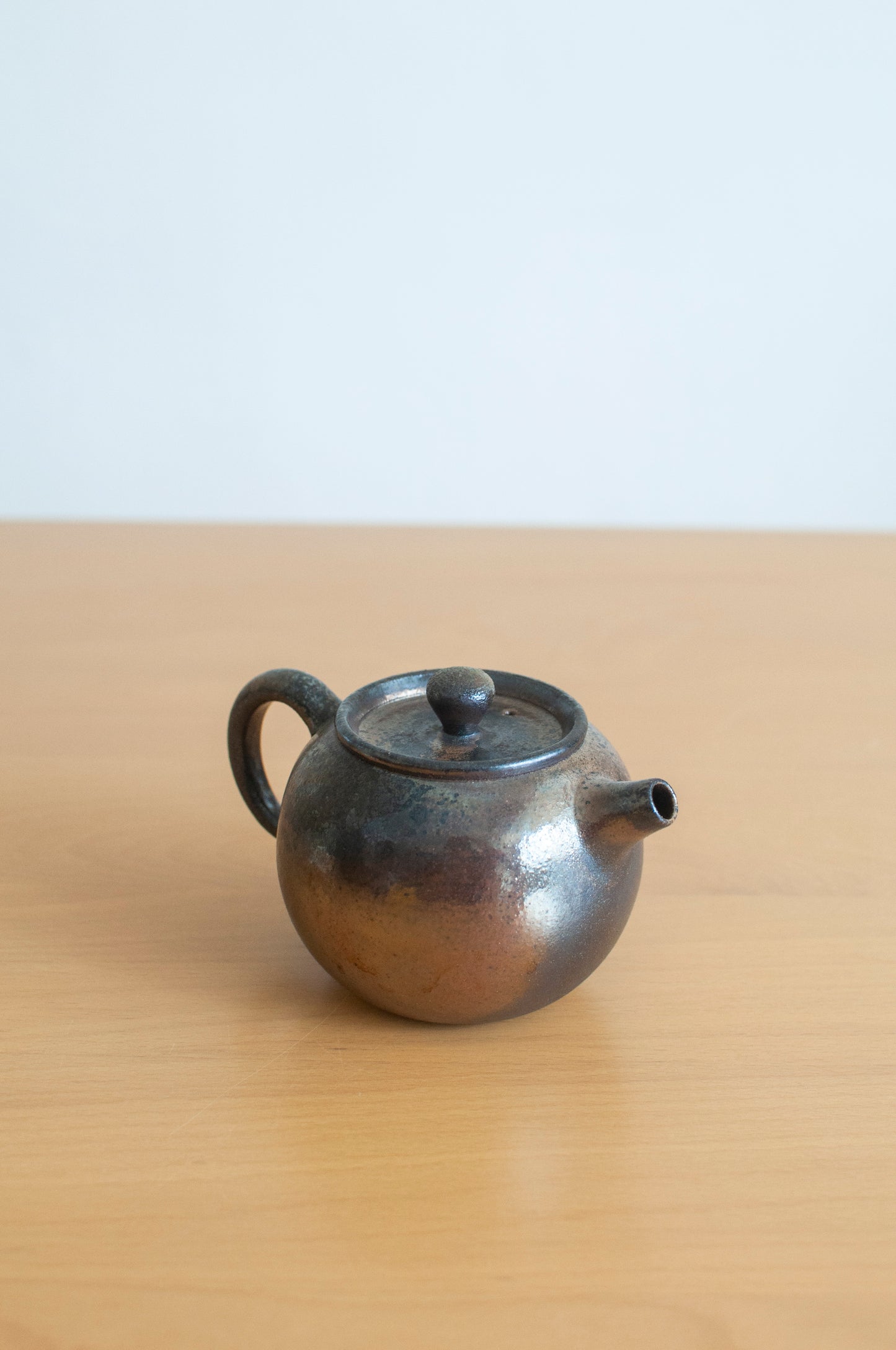 Copper Reverie Wood Fired Teapot