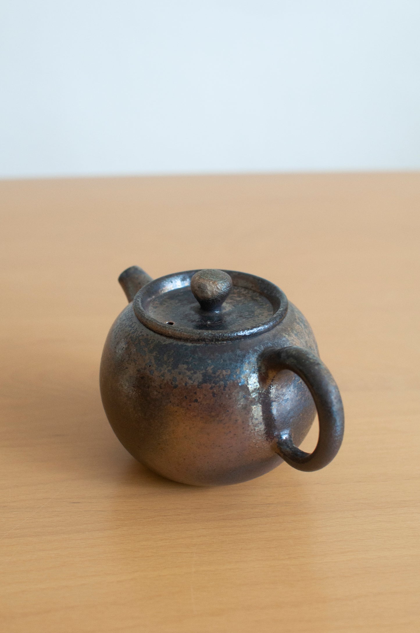 Copper Reverie Wood Fired Teapot