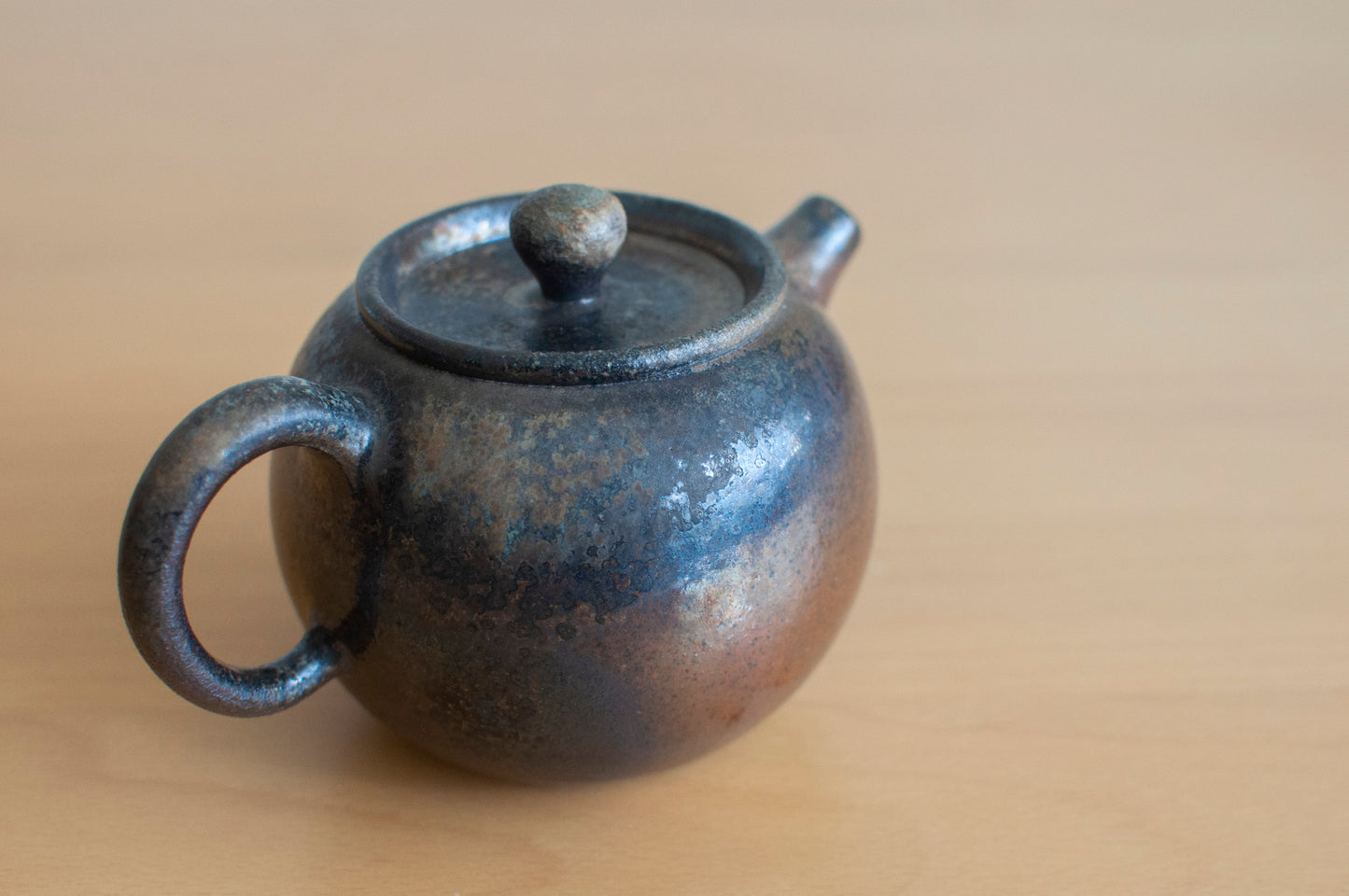 Copper Reverie Wood Fired Teapot