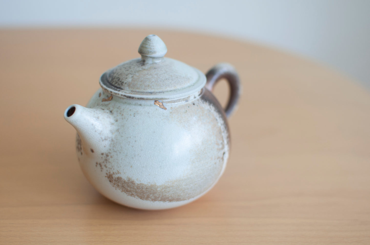 Champagne Woodfired Teapot