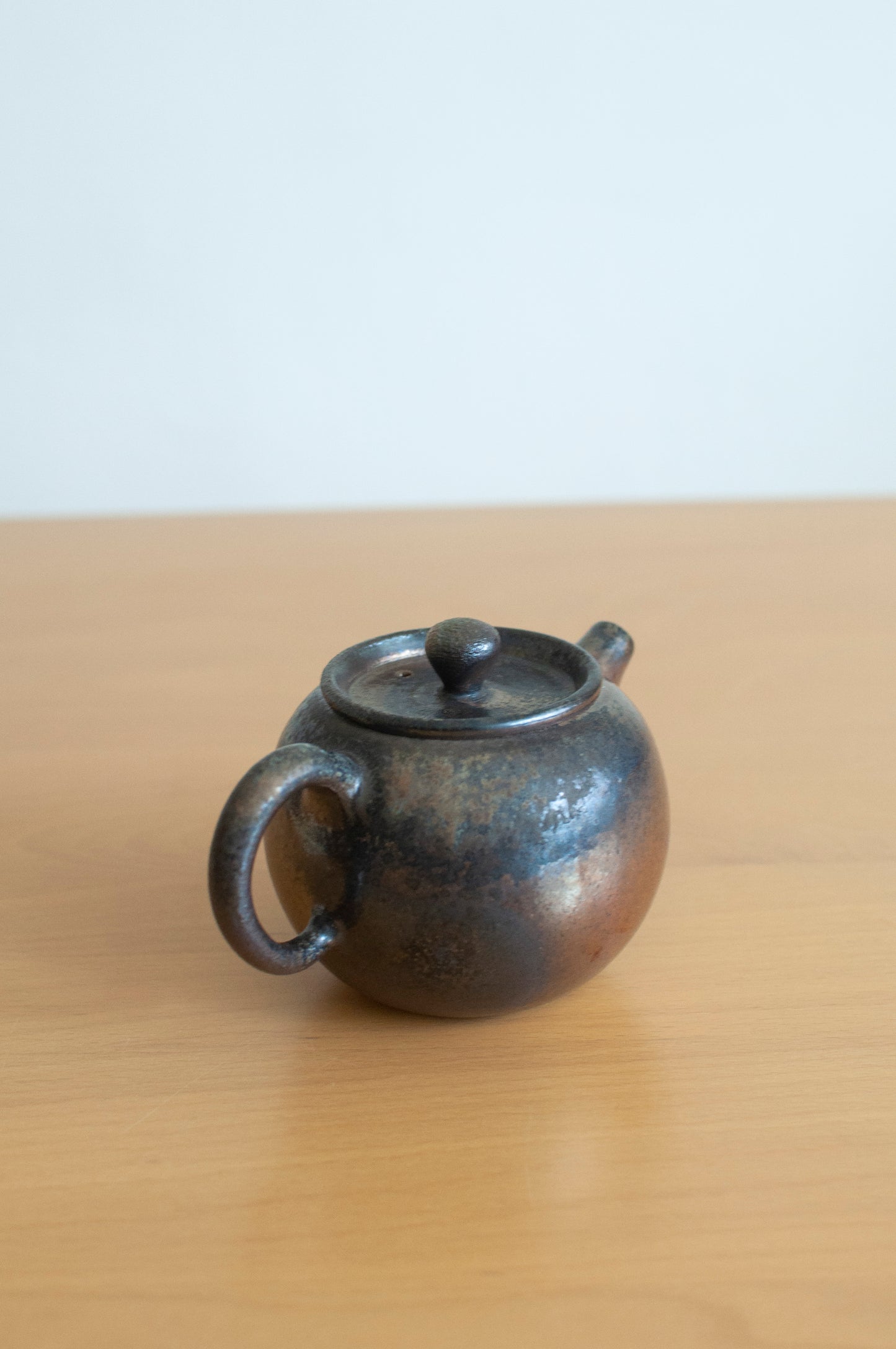Copper Reverie Wood Fired Teapot